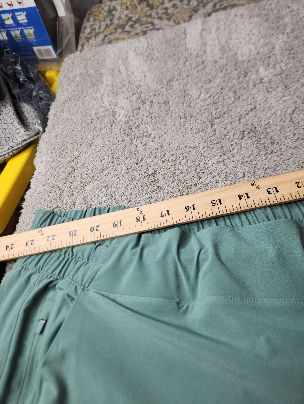 Women's Active Light Mid-Rise Cargo Joggers - All In Motion Moss Green 3X - Picture 15 of 15